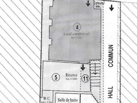 Vente local commercial 32 m² à TOURS