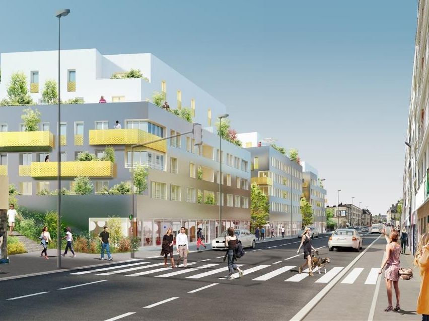 RIVE DROITE - AU SEIN D'UN IMMEUBLE NEUF.