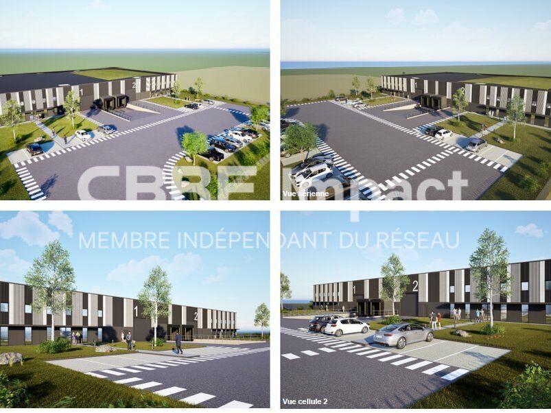 Bâtiment d'une surface d'environ 3 000 m² 