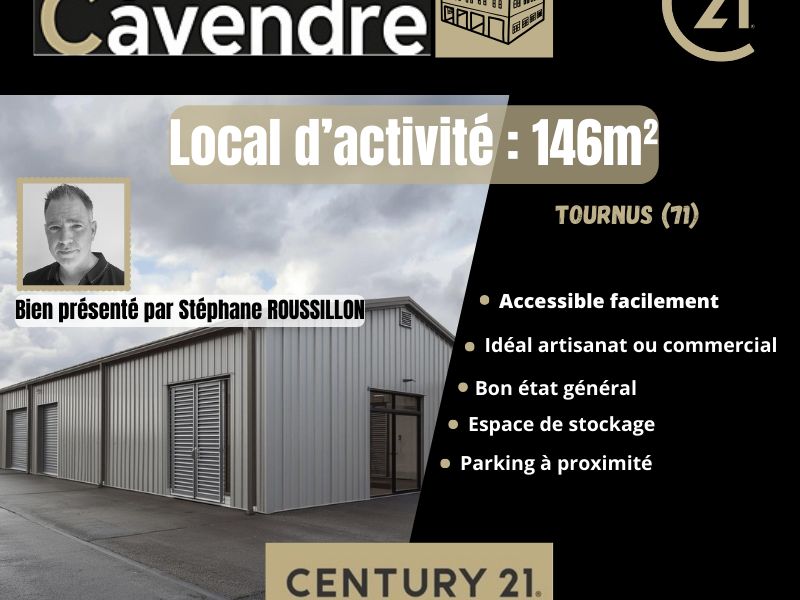 Vente local 146.00 m² à TOURNUS
