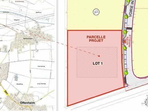 Vente local d''activites 2419.2 m² divisibles à partir de 302.4 m²