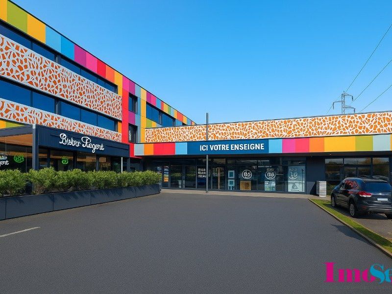 Location local commercial 325 m² non divisibles