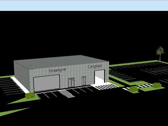 Location local commercial 330 m² non divisibles