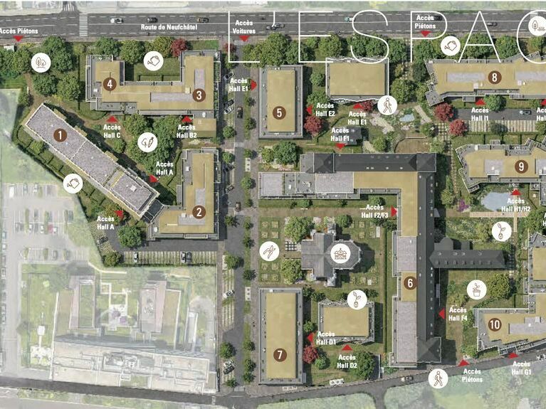 Vente bureaux 429.1 m² non divisibles