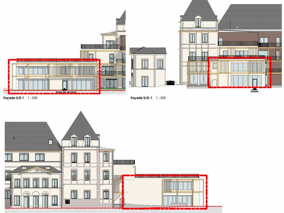 Vente bureaux 333.94 m² non divisibles