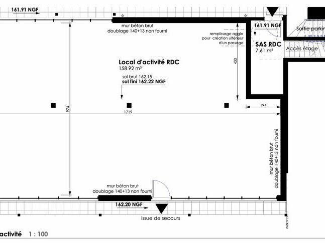 A VENDRE – BUREAUX / LOCAL D'ACTIVITÉ – VEFA – BOIS-GUILLAUME