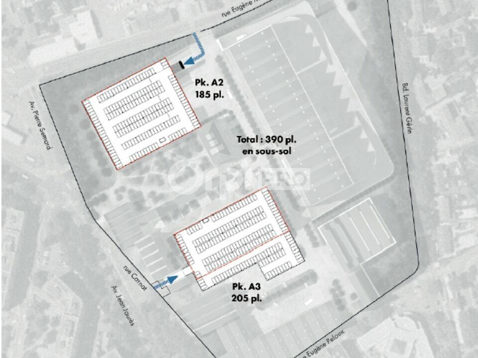 PARC D'ACTIVITE A LOUER - 34 935 m² DIVISIBLES - VENISSIEUX