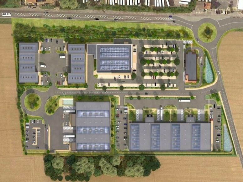 Location entrepot 2990 m² non divisibles