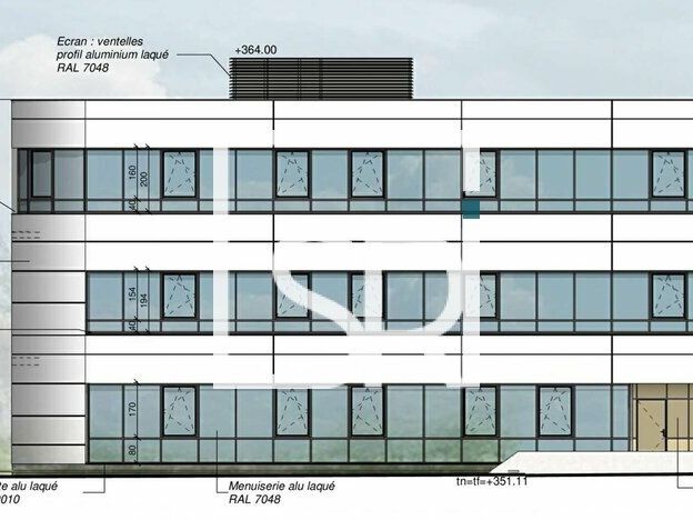 Location bureaux 162.9 m² divisibles à partir de 77 m²