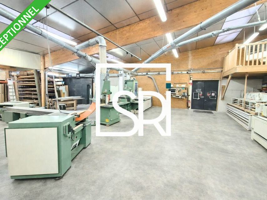 PROCHE ZI LADOUX - LOCATION LOCAL D'ACTIVITÉ / ENTREPÔT 417 m2 + BUREAUX 128 m2 - 63119 CHATEAUGAY