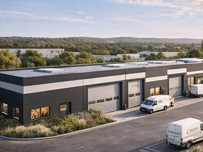 Vente entrepot 637 m² non divisibles