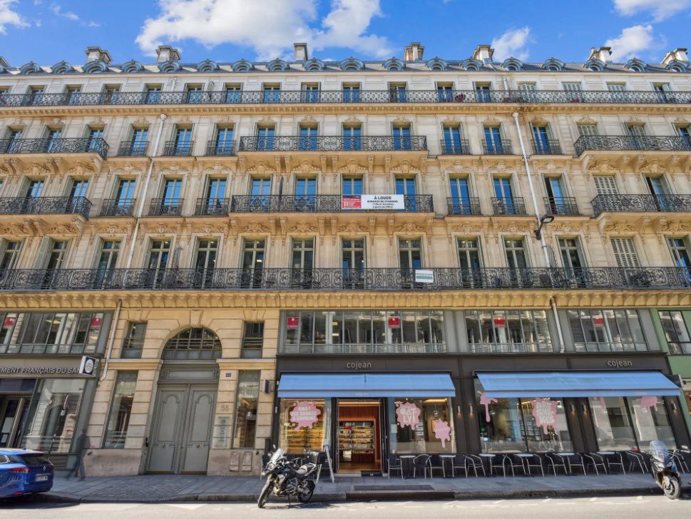 Location bureaux 547 m² à Paris 9ème