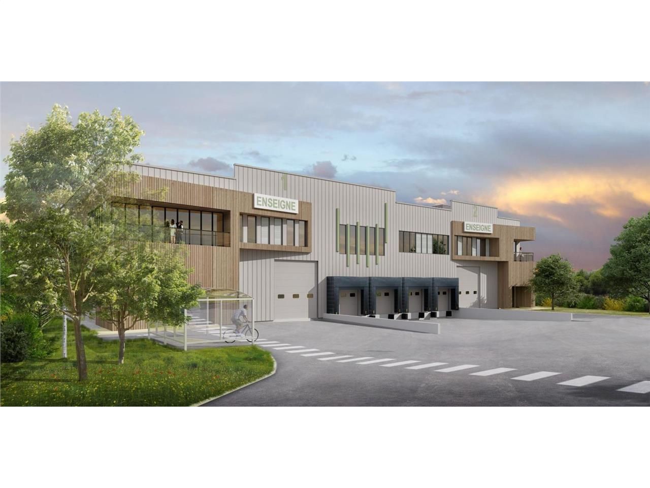 Location entrepôts 5799 m² divisibles à partir de 619 m²