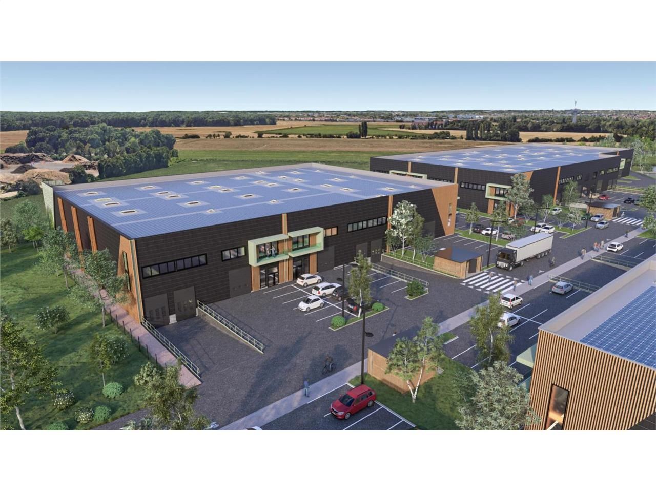 Location entrepôts 16021 m² divisibles à partir de 464 m²