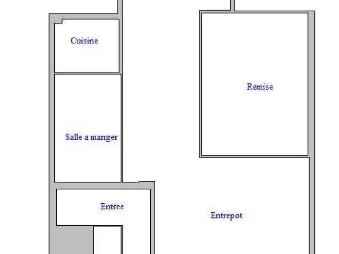 Location entrepôts 361 m² non divisibles