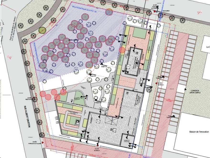 Location bureaux 1475 m² divisibles à partir de 64 m²