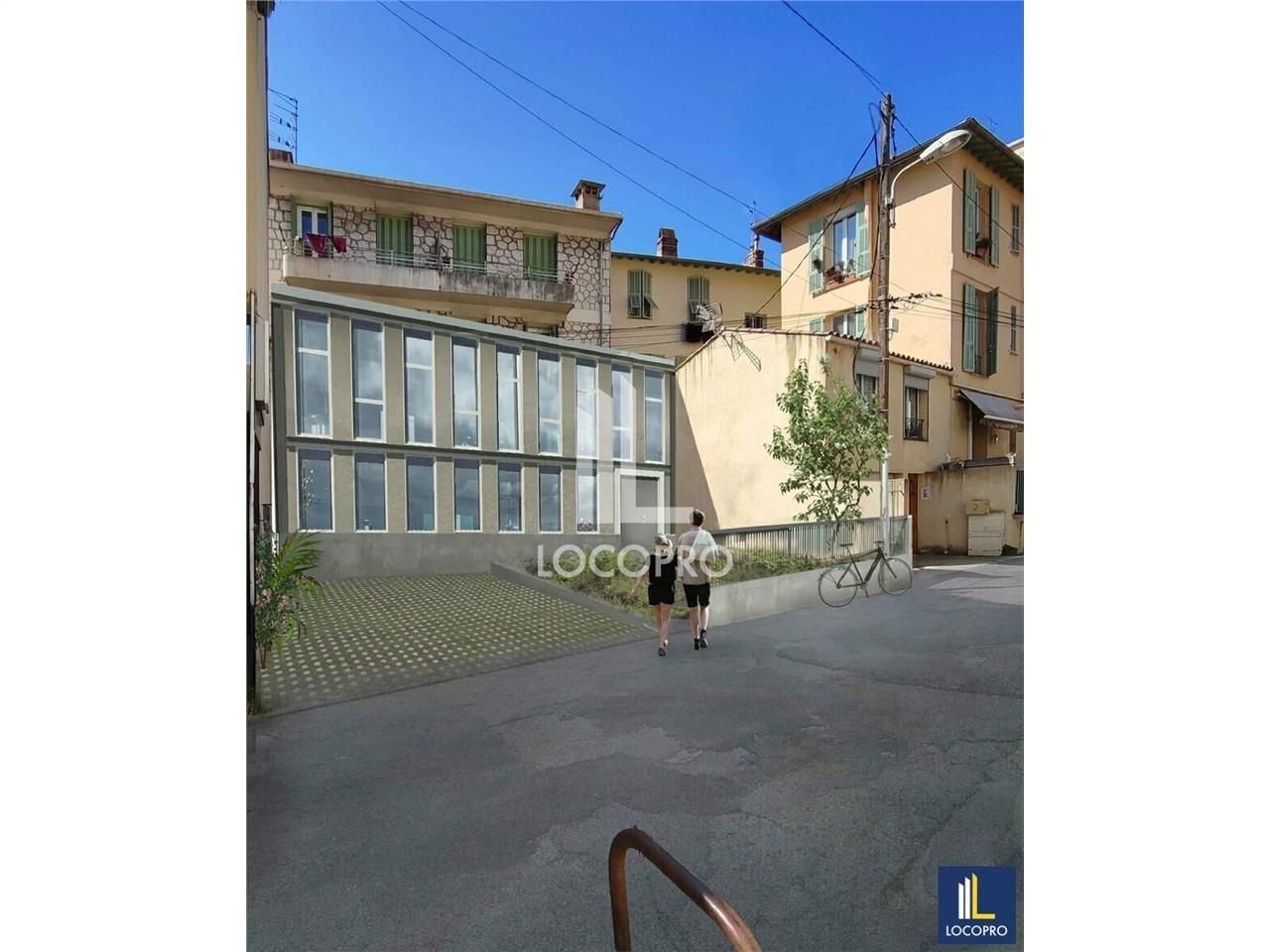 Location local commercial 100 m² non divisibles