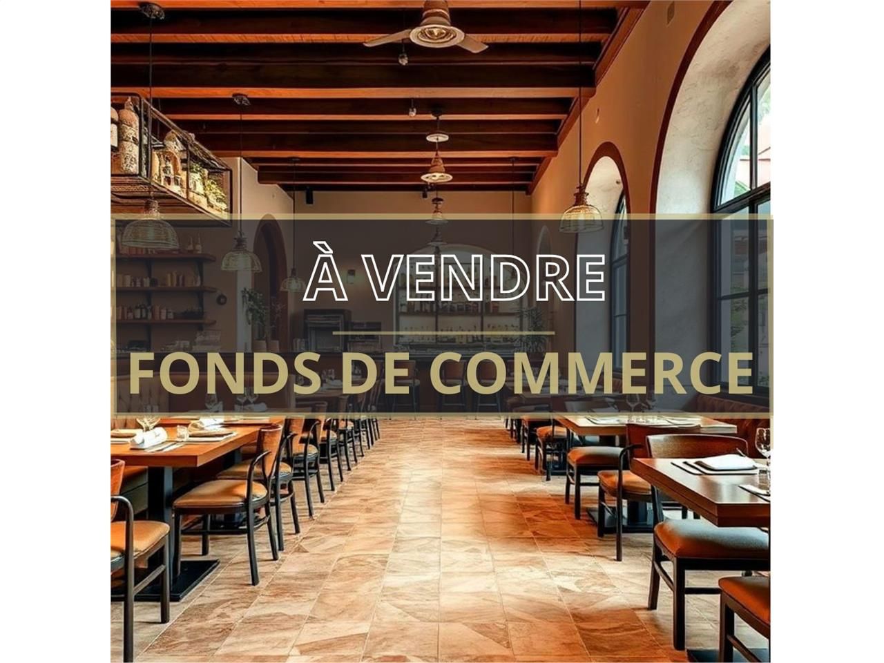 Vente fonds de commerce 0.00 m² à Caen