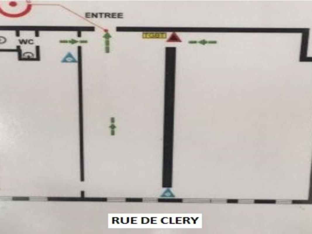 Location bureaux 87 m² non divisibles