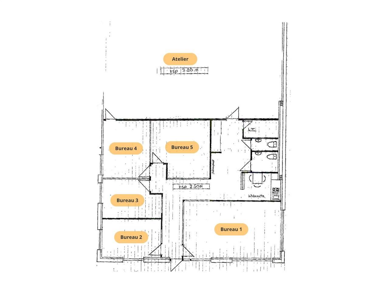 Location entrepot 240 m² à PORNICHET