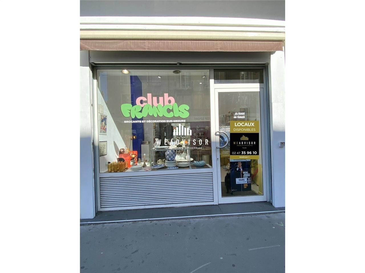 Location local commercial 25.67 m² non divisibles