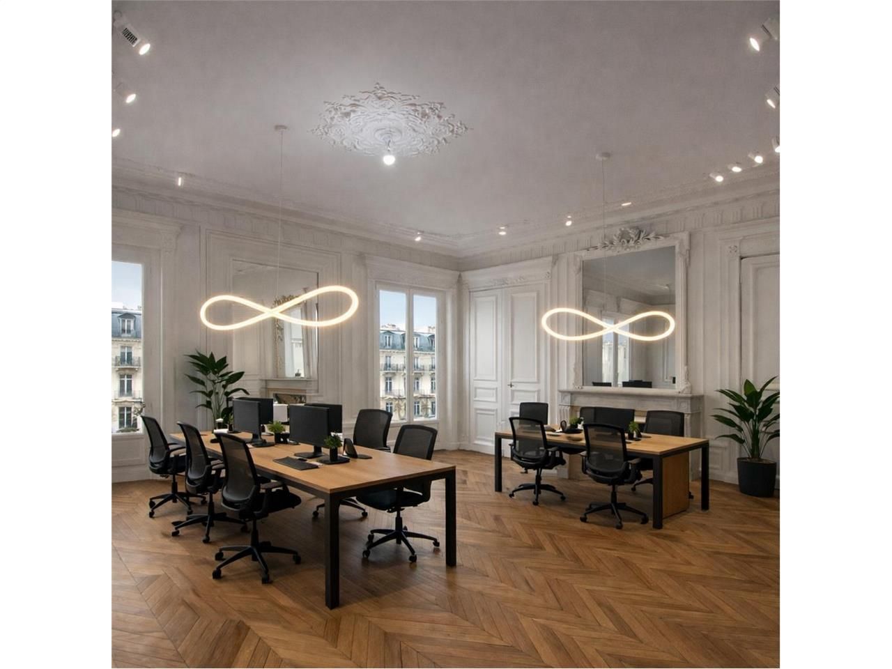 Location bureaux 121 m² non divisibles