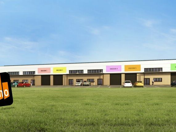 Location local d''activites 2916 m² divisibles à partir de 359 m²