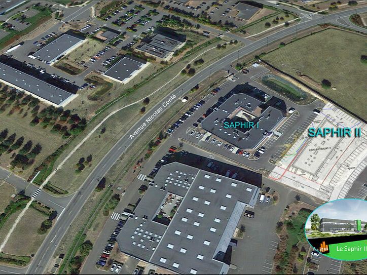 A LOUER 116 m² de Bureaux, à Chartres 