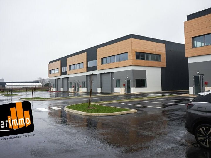 A LOUER cellules d'activité neuves, d'une superficie totale de 12 585 m², divisibles à partir de 394 m², réparties sur 8 bâtiments livrés en 2024, au sein d'un parc d'activité dynamique de Chartres Métropole