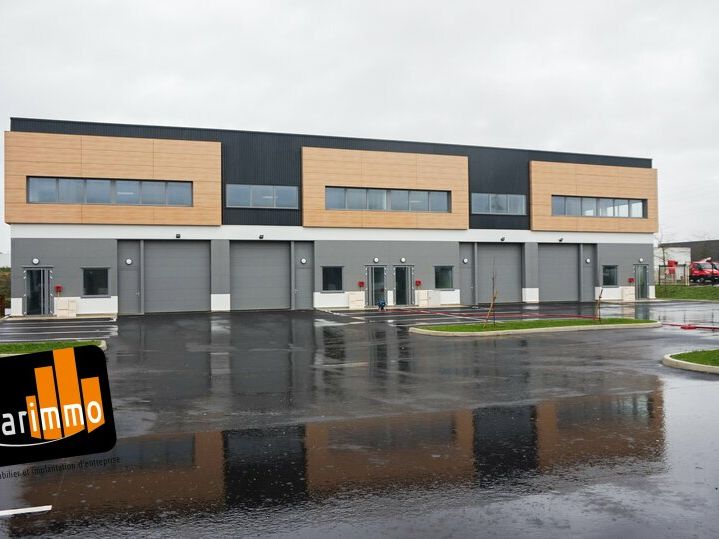 A LOUER bâtiment d'activité neuf, d'une superficie totale de 1 596  m², livré en 2024, au coeur d'un parc d'activité dynamique de Chartres Métropole.