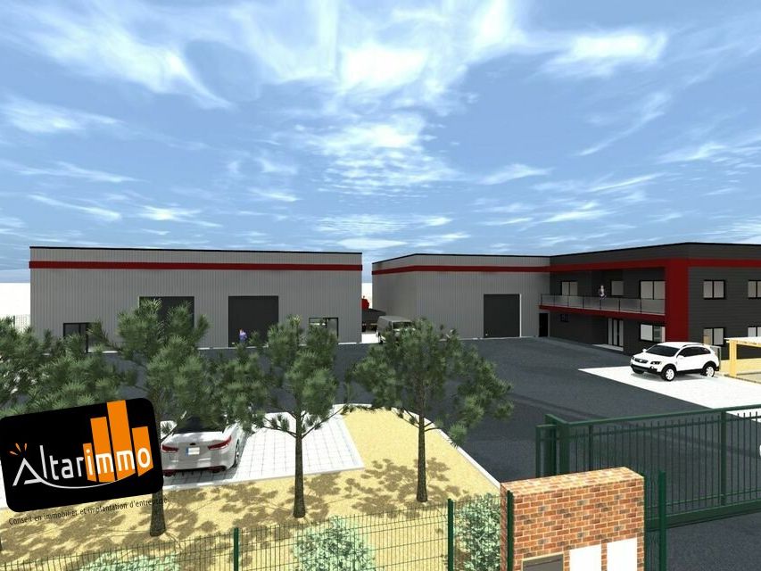 Location local d''activites 434 m² divisibles à partir de 217 m²
