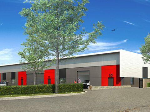 A LOUER locaux d'activités neufs à partir de 210 m² à  DREUX.