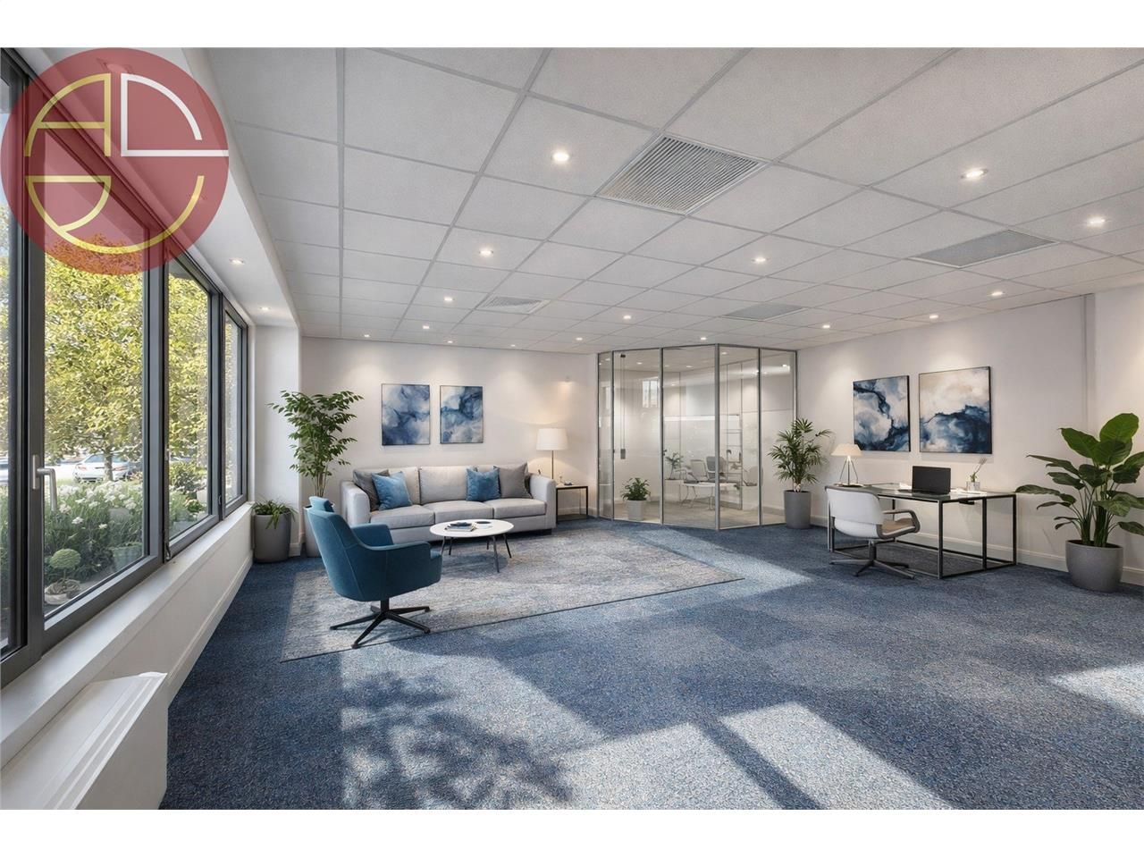 Location bureaux 225 m² à LABEGE