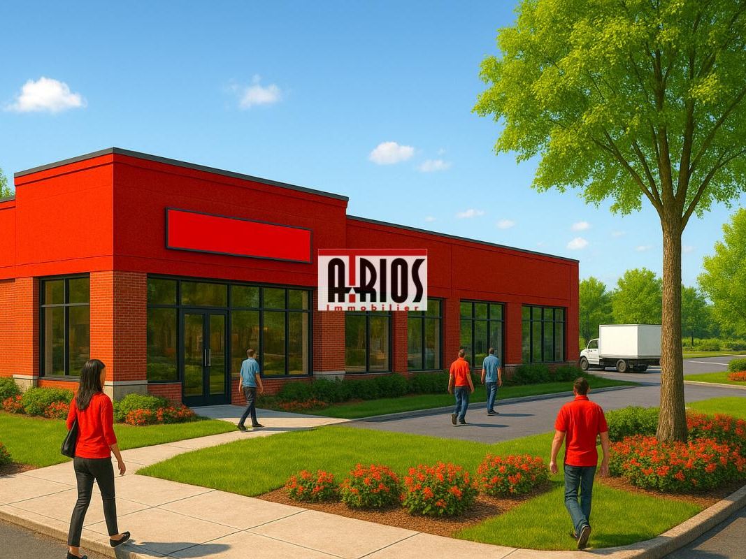 Location local commercial 1720 m² non divisibles