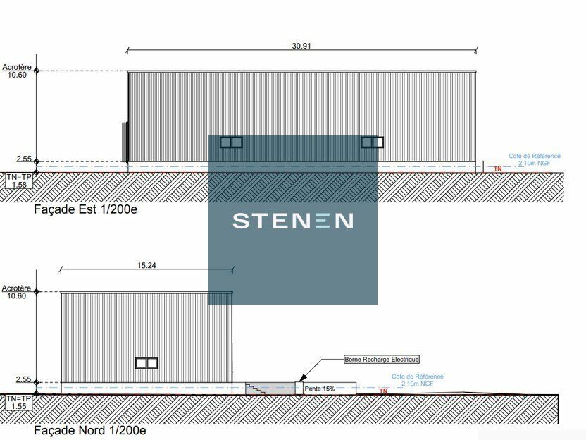 TERRAIN 6000M2 AVEC PERMIS À VENDRE - PORT ST LOUIS DU RHÔNE
