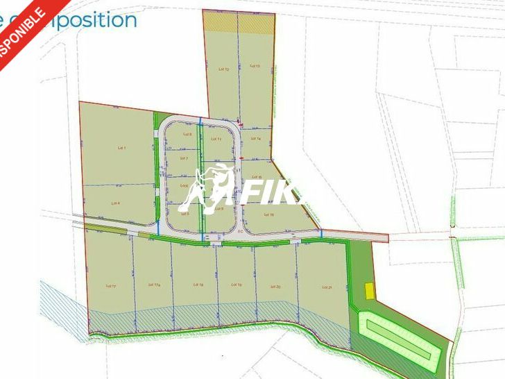 VEND TERRAIN 1 721 m² - (82710) BRESSOLS