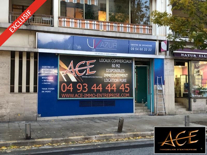 Location local commercial 60 m² non divisibles