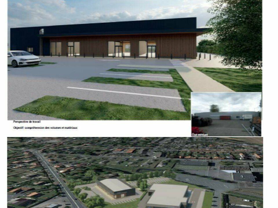 Local d'activité 200 m² à louer à Wizernes (62)