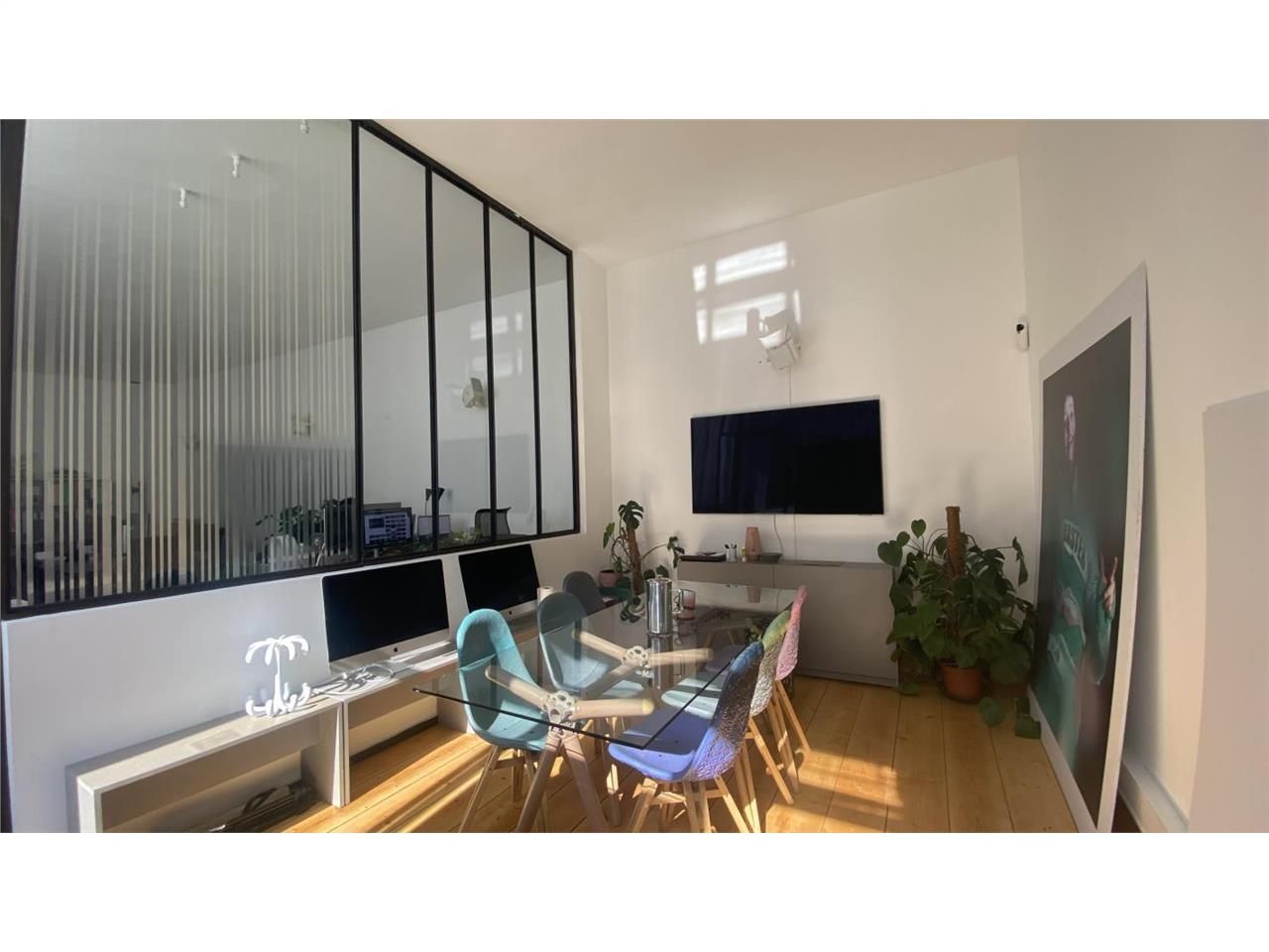 Location bureaux 95 m² non divisibles