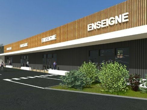 Location local commercial 243 m² non divisibles