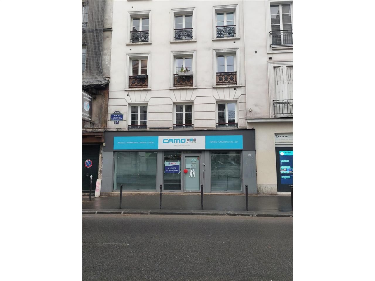 Location bureaux 92 m² à Paris
