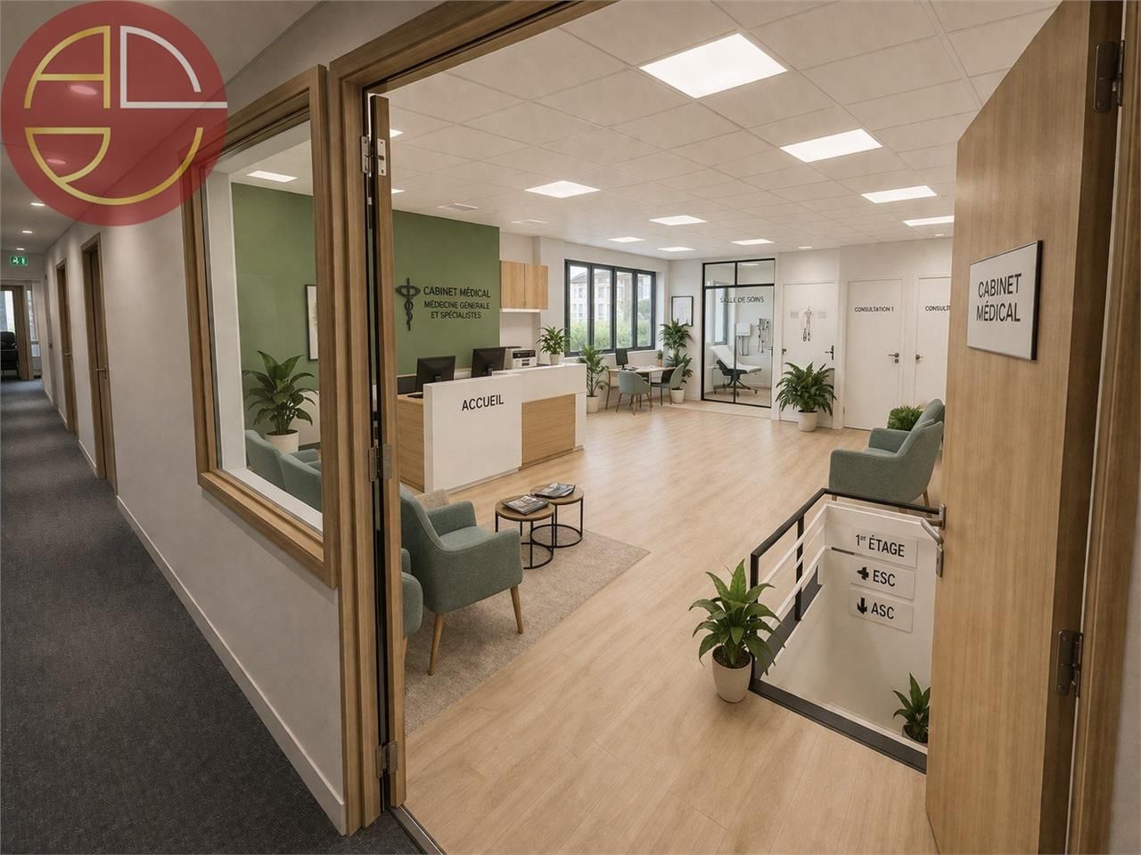 Vente bureaux 169 m² à RAMONVILLE-SAINT-AGNE