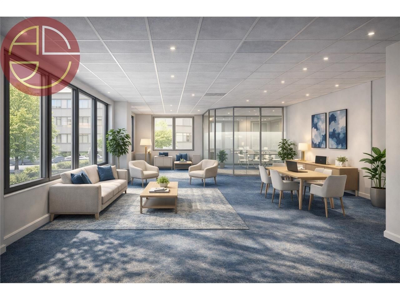 Location bureaux 225 m² à LABEGE