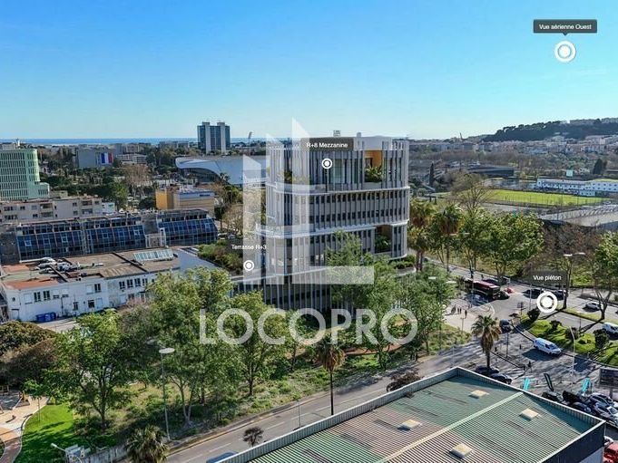 Location bureaux 843.7 m² divisibles à partir de 306.4 m²