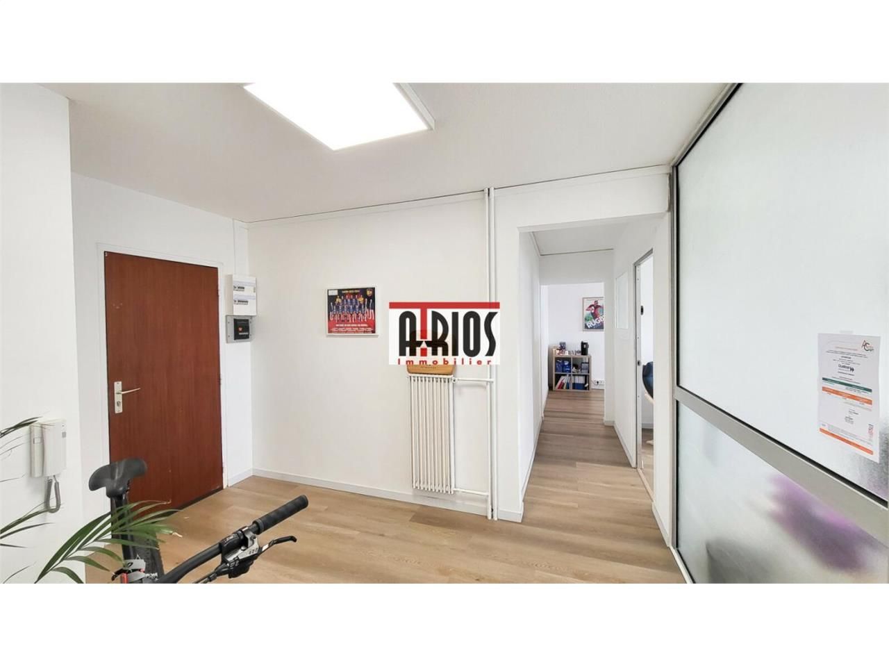 Location bureaux 58 m² non divisibles