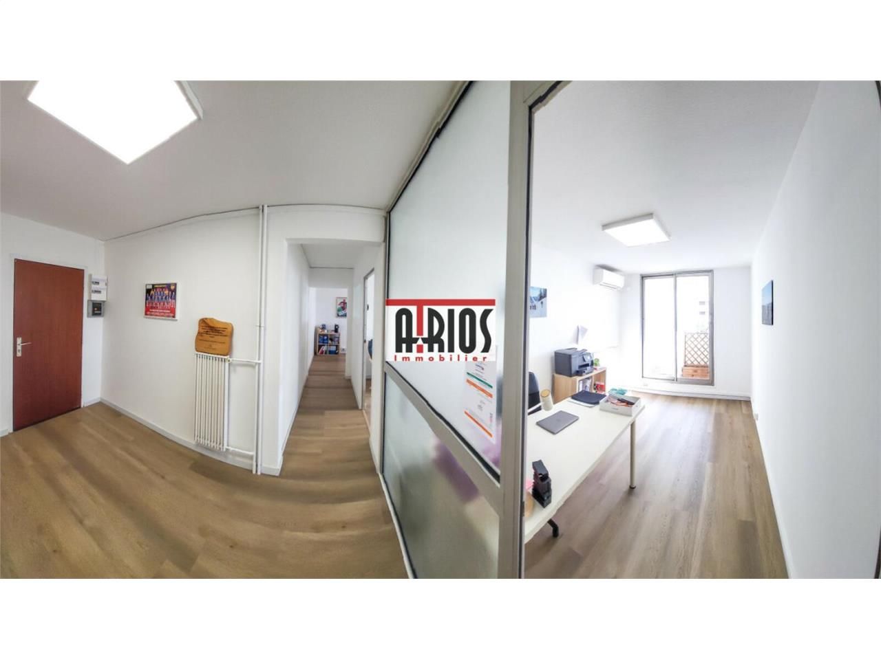 Location bureaux 58 m² non divisibles