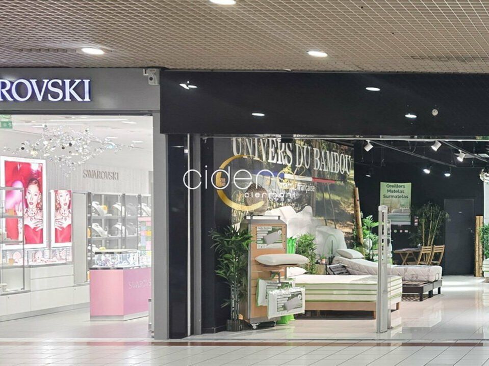 A LOUER LOCAL COMMERCIAL DANS GALERIE MARCHANDE AUBIERE (63170)