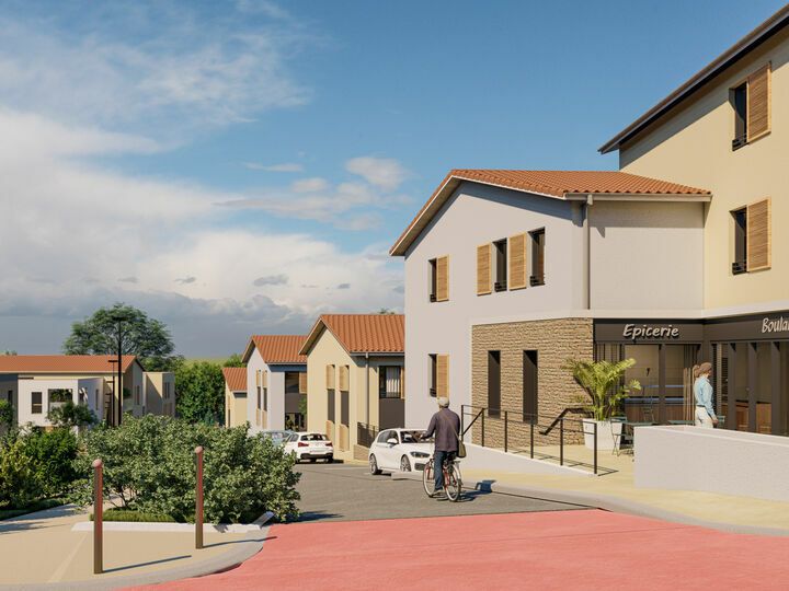 Valoris Real Estate vous propose à la vente ou à la location un local commercial d'une surface totale de 82.19 m² sur la commune de Marcilly d'Azergues.