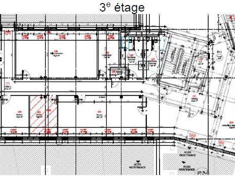 Location bureaux 1109 m² divisibles à partir de 362 m²