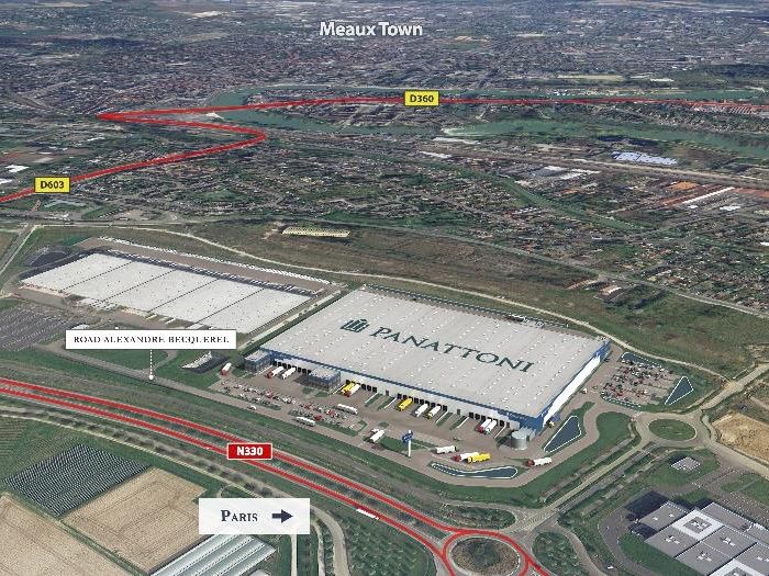 Location entrepôts 38623 m² non divisibles